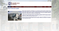 Desktop Screenshot of kaloramacapital.com